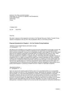 Centre for Tax Policy and Administration Organisation for Economic Co-operation and Development 2 Rue André Pascal[removed]Paris France