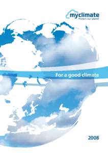 For a good climate  2008 Thema	 Thema