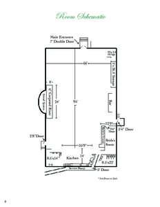 Room Schematic Main Entrance 7’ Double Door 12x14 storage