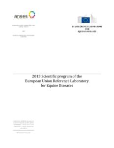 Microsoft Word - Equine diseases-WP 2013.doc