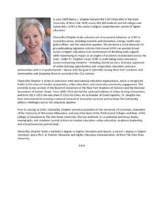 Microsoft Word - Nancy Zimpher bio w pic.doc