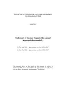 Microsoft Word - Statement of Savings - Final - Preliminaries.doc
