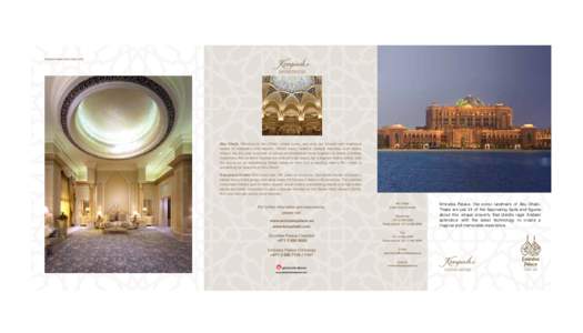 Hotel chains / Geography of the United Arab Emirates / Kempinski / United Arab Emirates / Abu Dhabi / Kempinski Hotel Mall of the Emirates / Kempinski Hotels / Domes / Emirates Palace