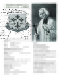 Saint John Vianney  HOLY MASS: Saturday Sunday Week Days