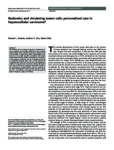 Diagn Interv Radiol DOI[removed]dir[removed]INTERVENTIONAL RADIOLOGY © Turkish Society of Radiology 2014