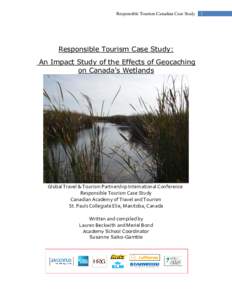 Responsible Tourism Case Study: