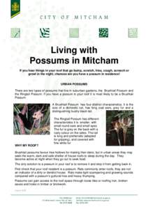 Microsoft Word - Living with Possoms - No20