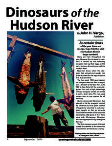 Dinosaurs of the Hudson River By John H. Vargo, Publisher