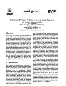 Surveying / Measurement / Geometry / Computer vision / Optics / Bundle adjustment / Camera / Motion analysis / Segmentation / Cartography / Geodesy / Photogrammetry