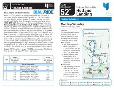 Holland Landing  * Holland 1 2