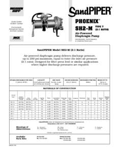 ® ® PHOENIX TYPE 7 SH2-M (2:1 RATIO)