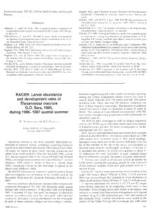 Foundation grant DPPto Mark Huntley and Edward Brinton. References Atkinson, A., and J.M. PeckA summer-winter comparison of zooplankton in the oceanic area around South Georgia. Polar Biology, 8, 463-47