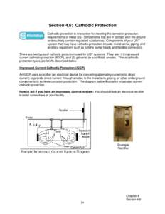 Cathodic protection / Galvanic anode / Corrosion / Anode / Cathode / Rectifier / Galvanic corrosion / Cathodic protection rectifier / Corrosion prevention / Chemistry / Electromagnetism
