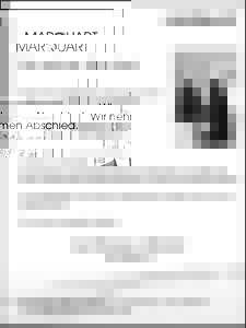 Wir nehmen Abschied. Nach einem schöpferischen, leider viel zu kurzen Leben ist unser Chef und Firmengründer Urs Marquart in seinem 56. Lebensjahr verstorben.