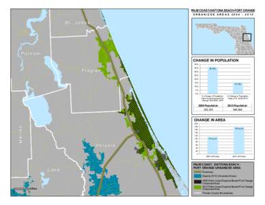 PALM COAST-DAYTONA BEACH-PORT ORANGE URBANIZED AREAS[removed]St. Johns  Putnam