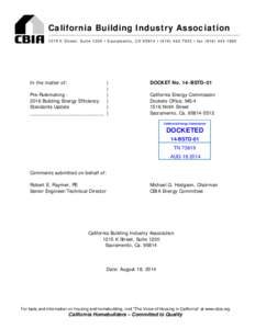Microsoft Word[removed]CEC Update - CBIA comments _8-18-14_.doc