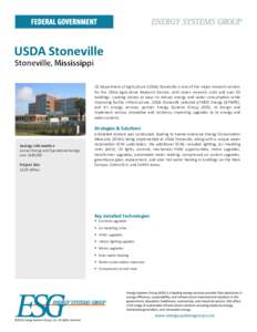 USDA Stoneville US Department of Agriculture (USDA) Stoneville is one of the major research centers for the USDA Agriculture Research Service, with seven research units and over 35 buildings. Looking closely at ways to r