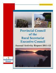 Provincial Council of the Rural Secretariat Executive Council Annual Activity Report