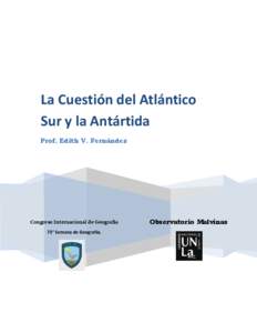 La Cuestión del Atlántico Sur y la Antártida