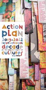 Action planInternational Decade for the Rapprochement of Cultures
