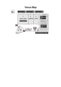 Venue Map  3F Conference Hall