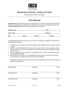 Microsoft Word - Graduate S-U Contract.docx