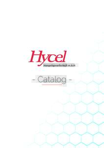 Hycel  Hangelsgesellschaft m.b.H. - Catalog -