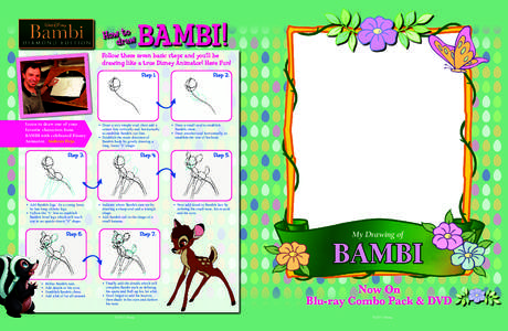 How taow dr BAMBI!  Follow these seven basic steps and you’ll be