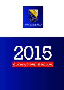 Graduate Student Handbook 2015