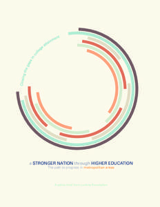 a STRONGER NATION through HIGHER EDUCATION The path to progress in metropolitan areas A policy brief from Lumina Foundation  Increasing college attainment is a key factor