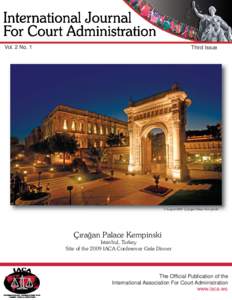 International Journal For Court Administration - Third Edition