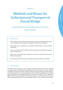 Chapter 4  Technology Methods and Means for Collection and Transport of