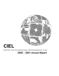 CIEL CENTER FOR INTERNATIONAL  ENVIRONMENTAL LAW