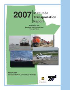 2007  Manitoba Transportation Report