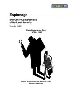 Microsoft Word - PPEspionage Cases May 2009.doc
