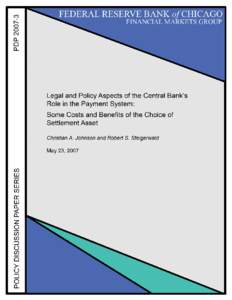 FINAL VERSION: [removed]IMF SEMINAR ON CURRENT DEVELOPMENTS IN MONETARY AND FINANCIAL LAW “LAW AND FINANCIAL STABILITY” International Monetary Fund Washington, D.C.