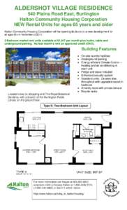 Microsoft Word - Flyer[removed]Plains Rd. E. - 2 bdrm MR.doc