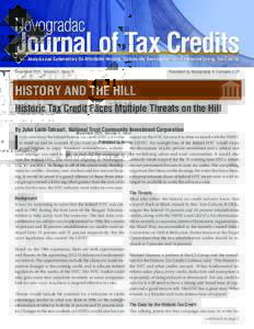 Historic Tax Credit Faces Multiple Threats on the Hill