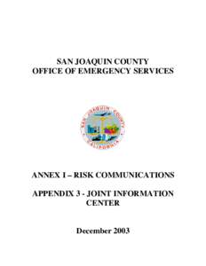 Military communications of the United Kingdom / Public safety / JIC / Management / National security / Defense Intelligence Agency / MI5 / Firefighting in the United States / Incident Command System / Incident management