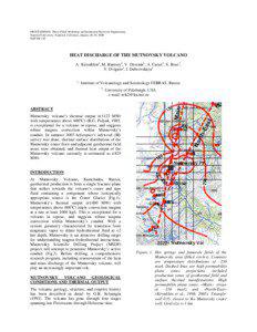 Heat and Mass Discharge of the Mutnovsky Volcano