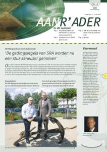 Nieuwsbrief voor register-arbeidsdeskundigen  Jaargang 4, nr. 2, juli 2008 AANR’ADER In dit nummer