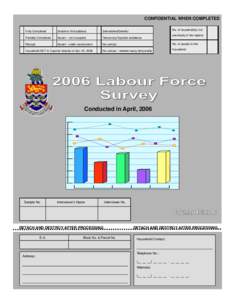 CONFIDENTIAL WHEN COMPLETED No. of household(s) not Fully Completed  Unable to find address