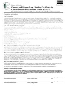 Concussion / Second-impact syndrome / Heat illness / Head injury / Depression / Amyotrophic lateral sclerosis / Knockout / Concussion grading systems / Health Issues in Youth Athletics / Medicine / Neurotrauma / Health