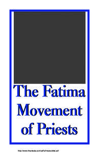 The Fatima Movement of Priests