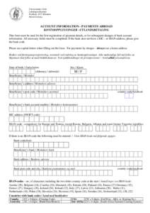 Financial economics / Payment systems / Identifiers / International Bank Account Number / Banking / Bank code / Cheque / Society for Worldwide Interbank Financial Telecommunication / Bank / Finance / Business / Financial regulation