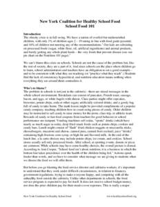 Microsoft Word - School Food 101.doc