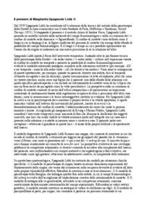 Il pensiero di Margherita Spagnuolo Lobb © Dal 1979 Spagnuolo Lobb ha contribuito all’evoluzione della teoria e del metodo della psicoterapia della Gestalt in linea ermeneutica con il testo fondante di Perls, Hefferline e Goodman, Gestalt