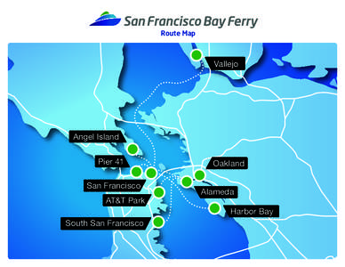 Route Map  Vallejo Angel Island Pier 41