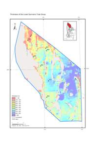 Thickness of the Lower Germanic Trias Group 4°E ±  5°E