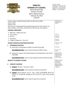 City Council Meeting Agenda[removed]